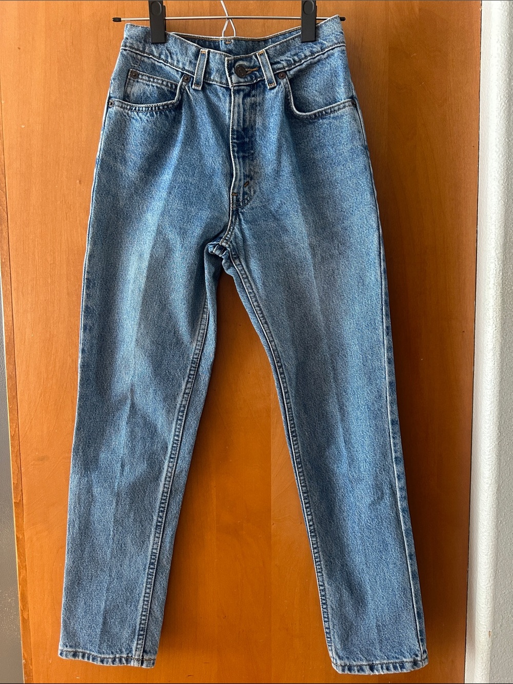 Levi's Women’s Straight Leg Denim Jeans — Medium Blue Wash